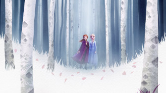 Frozen Anna Elsa Movie 4k Wallpaper