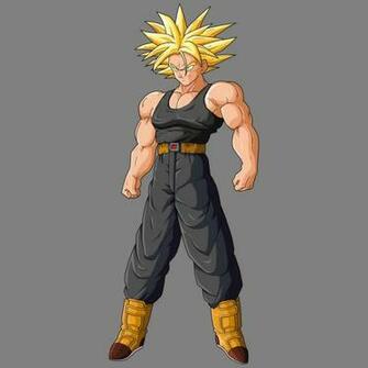 Dragon Ball Z Wallpaper Adult Trunks Ssj