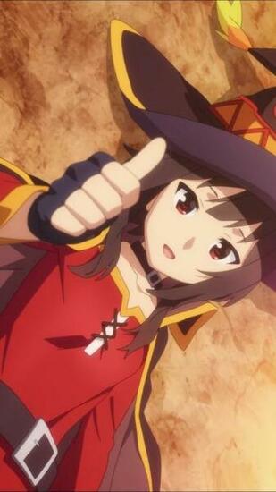 Konosuba Megumin Acer Cloudmobile Wallpaper