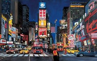 Times Square HD Wallpaper Screenshot