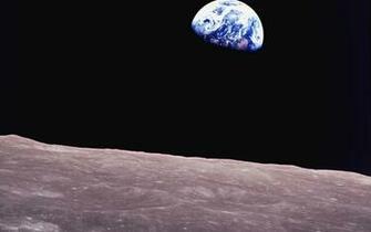 Earth From Moon Space Wallpaper Planet Black