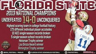 Florida State Seminoles Football Wallpaper Fsu National