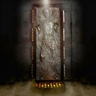 Lifesize Star Wars Han Solo Frozen In Carbonite Statue The Green
