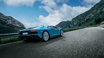 Lamborghini Aventador S Roadster 4k Wallpaper HD