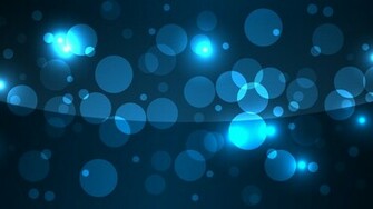 Blue Vectors Circles Shapes Bokeh Graphics Background Wallpaper