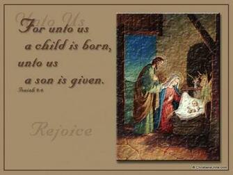 Wallpaper Background Christmas Religious