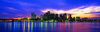 Dual Screen Wallpaper Boston HD Res