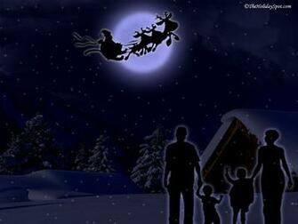 Christmas Wallpaper X Mas Night With Family
