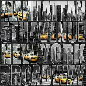 Home Letters From New York Wallpaper By Muriva