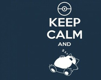 Pokemon Snorlax Keep Calm And Wallpaper Animals HD