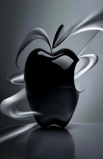 Black Apple Wallpaper