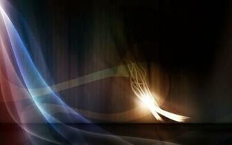 Glowing Translucent Curves Wallpaper