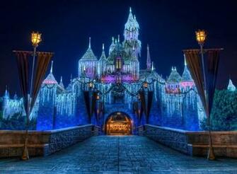 Disney Castle Background
