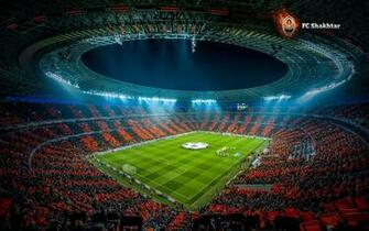 Fc Shakhtar Donetsk Stadium Choreography Wallpaper Desktop
