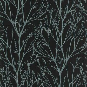 Wallpaper Shimmer Metallic Silver Black Ilw980008