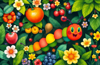 The Very Hungry Caterpillar Wallpaper