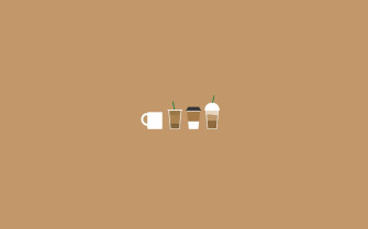 Coffee Illustration Aesthetic Desktop