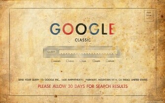 Daily Wallpaper Old School Google I Like To Waste My Time