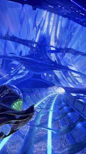 Futuristic Artwork Underwater Syd Mead Wallpaper