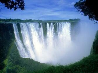World Visits The Victoria Falls In Zimbabwe Cool Wallpaper