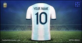 Create Argentina Soccer Jersey Football