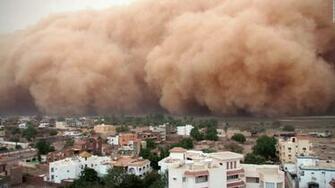 Massive Sand Storm Hits Sudan Cnn Video