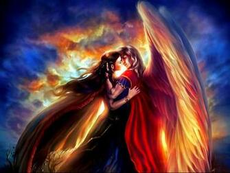 Mobile Wallpaper Artwork Girls Men Fantasy Woman Stock
