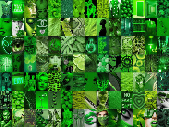 Neon Green Aesthetic Wallpaper