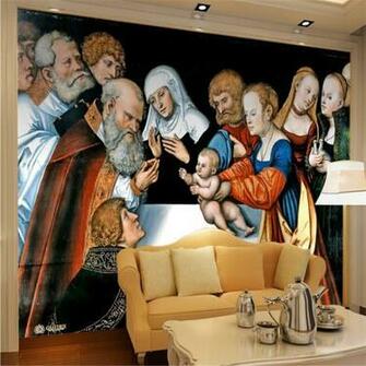 Beibehang Custom 3d Wallpaper Classical Palace Little Prince