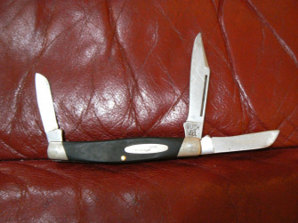 Vintage Buck Stockman Blade Pocket Knife Usa Body Logic