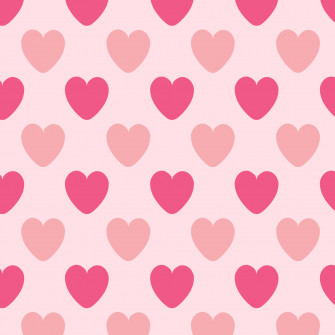 Light And Hot Pink Hearts Background Wallpaper