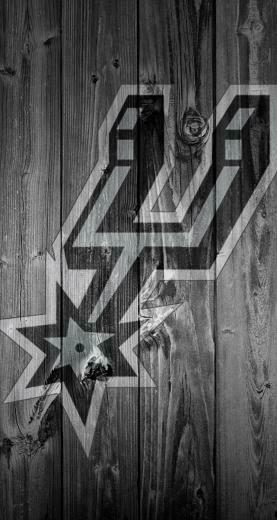 iPhone Wallpaper Wood Custom Spurs