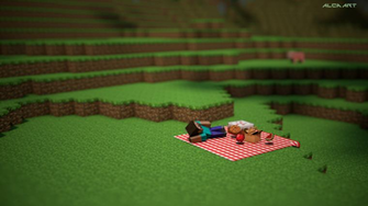 Steve S Picnic Wallpaper By Alcamagic