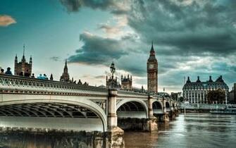 Westminster Bridge Big Ben London England Uploaded