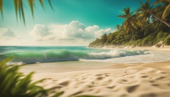 Mac Beach Wallpaper