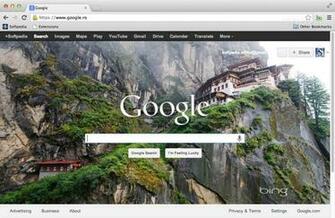 Screenshot Of Bing Wallpaper For Google Home
