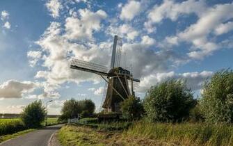 Old Windmill Wallpaper World