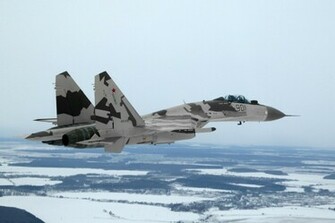 Sukhoi Su Widescreen Background Image