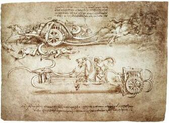 Scythed Chariot Leonardo Da Vinci Wikiart Org