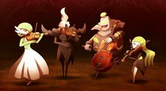 Instrument Meloetta Pokemon Ribero Violin Wallpaper Background