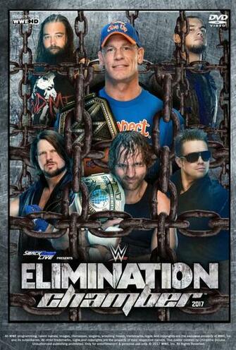 Wwe Elimination Chamber Poster By Chirantha