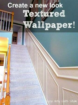 Using Paintable Textured Wallpaper To Create A Whole New Look