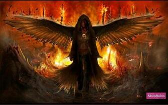 Fallen Angel Computer Wallpaper Desktop Background Id