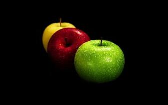 Drop Photography Fruit Apple Water Wet Apples HD