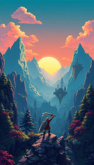 Video Game Phone Wallpaper