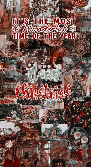 Christmas Collage Wallpaper Ideas Merry I Take You