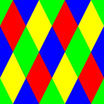 Diamond Harlequin Pattern Clip Art
