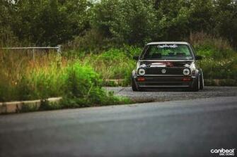 Mk2 Volkswagen Jetta Coupe Tuning Custom Wallpaper