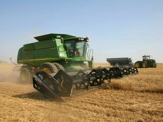 John Deere Combine Wallpaper Pictures