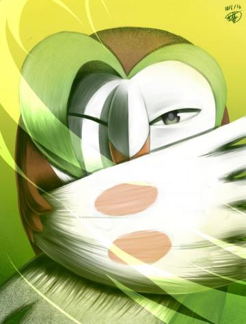 Dartrix Tmnt X Pokemon